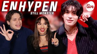 Waleska amp Efra react to ENHYPEN 엔하이픈 “Still Monster” Band LIVE  REACTION [upl. by Esteban]