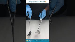 langenbeck retractors surgicalinstruments medicalinstruments surgicaleducation [upl. by Eisor]