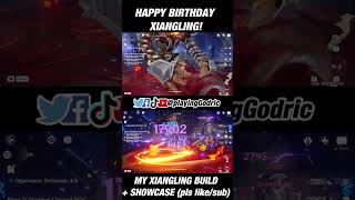 Happy birthday Xiangling  To celebrate heres a showcase with my build GenshinImpact Shorts [upl. by Gnas]