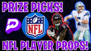 73 RUN NFL PRIZE PICKS PLAYER PROPS WEEK 11 MONDAY NIGHT TEXANS VS COWBOYS NFL PROPS  NFL DFS [upl. by Knorring]