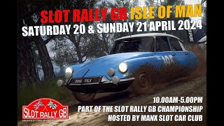 Manx Slot Car Club  Slot Rally GB 2024  Isle of Man  El Ninco  4 laps  clockwise 2 [upl. by Retep]