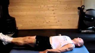 Reverse Crunch with Leg Extension [upl. by Alathia]