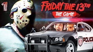 ESCAPING JASON  Friday The 13th The Game w 8BitRyan Part 1 [upl. by Ayrotal]