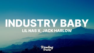 Lil Nas X  INDUSTRY BABY Clean  Lyrics feat Jack Harlow [upl. by Heater648]