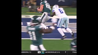 Dallas Goedert catches for a 14yard Touchdown vs Dallas Cowboys [upl. by Assenov]