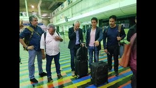 El equipo de Univisión deportado de Venezuela parte a Miami [upl. by Clarine162]