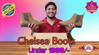 Best Chelsea Boots Under ₹1000  MustHave Budget Footwear  LE PASO [upl. by Eedolem]