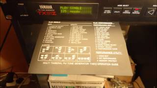 Yamaha Tx81z Custom patches [upl. by Salas]