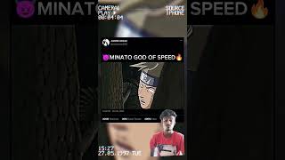 minato god of speed🗿😵naruto anime narutoshippuden shorts minato kakashi [upl. by Sinaj]