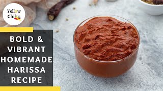 Easy Homemade Harissa Recipe to Spice Up Your Cooking [upl. by Agate]