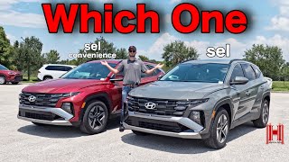 2025 Hyundai Tucson sel VS sel convenience  What You’re Missing All Specs ampTest Drive [upl. by Barrada450]