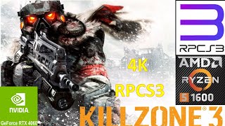 KILL ZONE 3 4K RPCS3 RTX4060 [upl. by Lessig961]