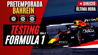 🔴 F1 DIRECTO  TEST PRETEMPORADA BAHREIN 2024  DÍA 2  Live Timing [upl. by Dodson]