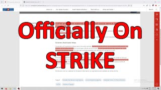 Canada Post TOTAL GENERAL STRIKE Starting NOW [upl. by Yatnuahs]