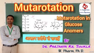 Mutarotation  Mutarotation in Glucose  Anomers  Glucose Structures [upl. by Yarrum]