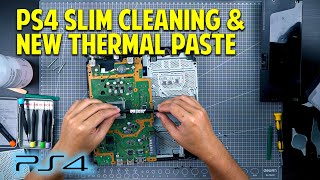 PS4 Slim  Cleaning amp New Thermal Paste [upl. by Buell]