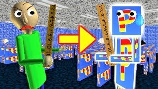 BALDI TRANSFORMS INTO PGHLFILMS Which is me  Baldis Basics MOD PghLFilmss Basics [upl. by Jeri295]