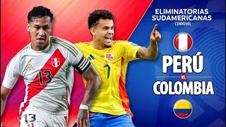 ⚽​ EN VIVO PERÚ VS COLOMBIA  FECHA 7  CLASIFICATORIAS AL MUNDIAL [upl. by Copeland]