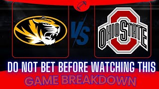 Missouri Tigers vs Ohio State Buckeyes Prediction and Picks  Cotton Bowl Picks [upl. by Thier]