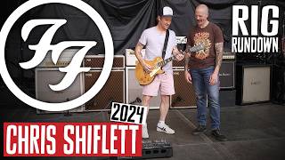 Foo Fighters Chris Shiflett Rig Rundown Guitar Gear Tour 2024 [upl. by Adniles]