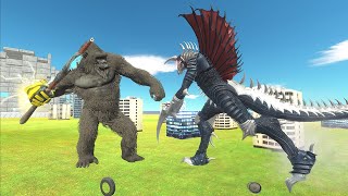 Mechagodzilla Super Godzilla Gigan Which Kaiju Will Win Against Evolved Kong 2024 In ARBS [upl. by Busey]