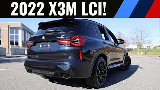 2022 BMW X3 M Competition I Drive Bys I Revs I Review I Carbon Black [upl. by Feldt]