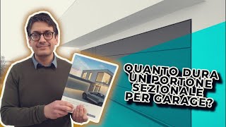 Quanto dura un portone sezionale per garage [upl. by Naliorf]