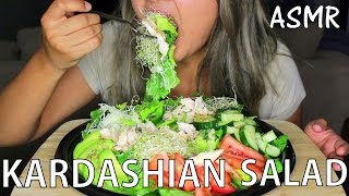 ASMR Kardashian Salad Eating Sounds MUKBANG [upl. by Mell]