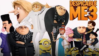 Despicable Me 3 Full Movie  Steve Carell Kristen Wiig Trey Parker Pierre Coffin  Review amp Facts [upl. by Arotal]