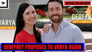 Before The 90 Days Fiance  S04E15 Geoffrey Proposes to Varya AGAIN Ebird Review [upl. by Black]