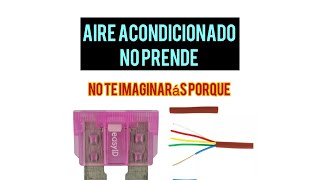 AIRE ACONDICIONADO NO PRENDE [upl. by Nahsaj]