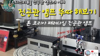 오디스리뷰 톤코리아 초기형 진공관앰프 패러다임 6550 KT88 KT90 KT120 [upl. by Rebor523]