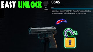 How To Unlock GS45 Pistol In Black ops 6 [upl. by Eliot859]