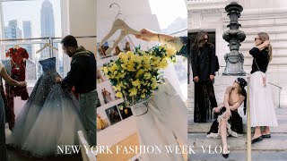 nyc vlog  Come to work with me for nyfw [upl. by Neil]