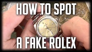 Flaws of a Fake Rolex Oyster Perpetual [upl. by Heimlich]