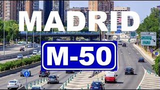 M50 Madrid  Tramo A4 Pinto  A2 Torrejón de Ardoz  Madrid Ring Road M50 East [upl. by Ecertal]