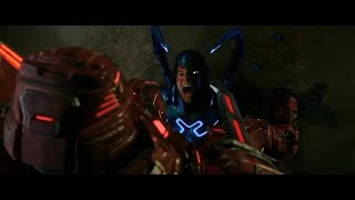 Blue Beetle vs Conrad Carapax Fight Scene HD [upl. by Clea]