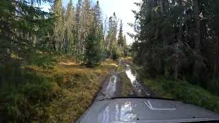 POV Toyota Hilux offroad driving in Norway [upl. by Akoek]