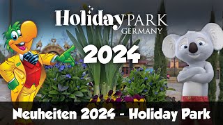 Die Neuheiten 2024 im Holiday Park Germany [upl. by Eidna]