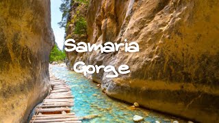 Samaria Gorge Crete [upl. by Gollin]