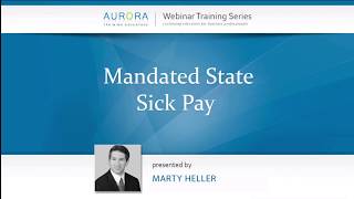 Preview  Mandated State Sick Pay [upl. by Annehs4]