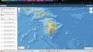 Deep Earthquake Swarm Underneath Big Island Hawaii Saturday update 6152024 [upl. by Rosamund764]