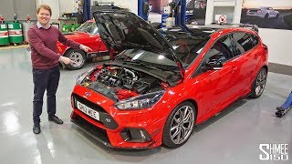 First Drive in My 500hp Mountune Focus RS  PROJECT PART 9 [upl. by Ahsineg]