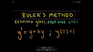 Eulers Method [upl. by Talyah]