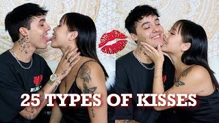 25 TYPES OF KISSES [upl. by Thorwald]