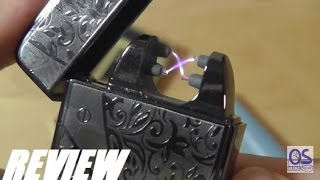 REVIEW USB Lighter  Plasma Double Arc Flameless Lighter [upl. by Socher]