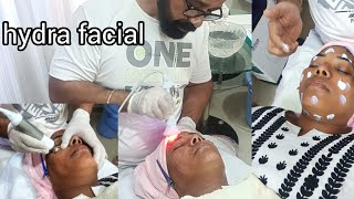 hydra facial  skin care viralvideo shortvideo minivlog skincare [upl. by Aicillyhp]