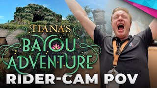 Tianas Bayou Adventure RIDE TALKTHROUGH POV with Jack  DSNY Newscast [upl. by Boswell247]