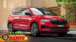 Revolutionizing Affordability Unveiling the 2024 SKODA KAROQ  A New Standard in MidSize SUV Value [upl. by Ahsilla]