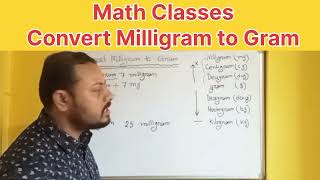 convert milligram to gram।। convert gram to milligram।।convertion tricks [upl. by Garlan628]